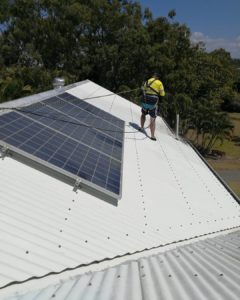 Roof Cleaning Safety Equipment Mooloolaba